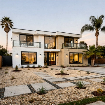 Luxury residential custom home construction in Beverly Hills