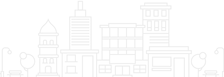Los Angeles construction background shape design